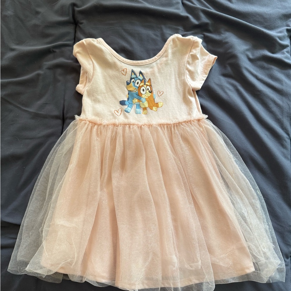 Toddler Girls 3T Bluey Dress - Pink